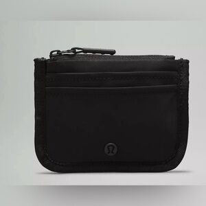 NWT Lululemon Black True Identity Card Case